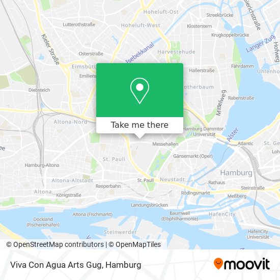 Viva Con Agua Arts Gug map