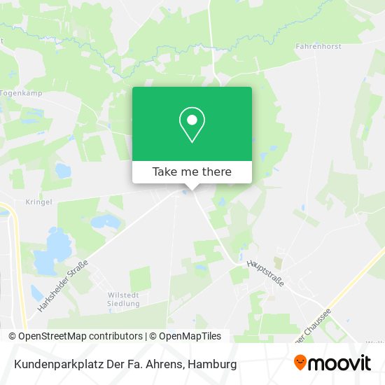 Карта Kundenparkplatz Der Fa. Ahrens