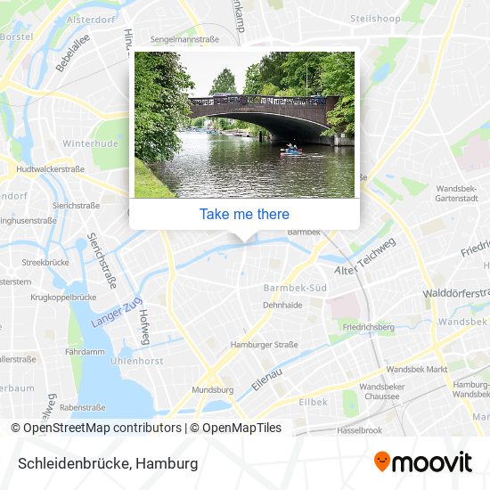 Карта Schleidenbrücke
