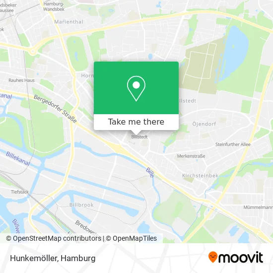 Карта Hunkemöller