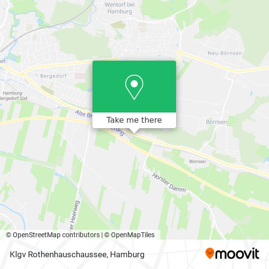 Klgv Rothenhauschaussee map