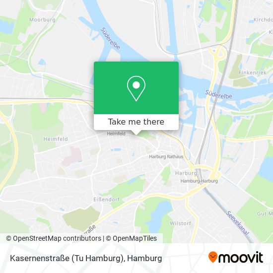 Kasernenstraße (Tu Hamburg) map