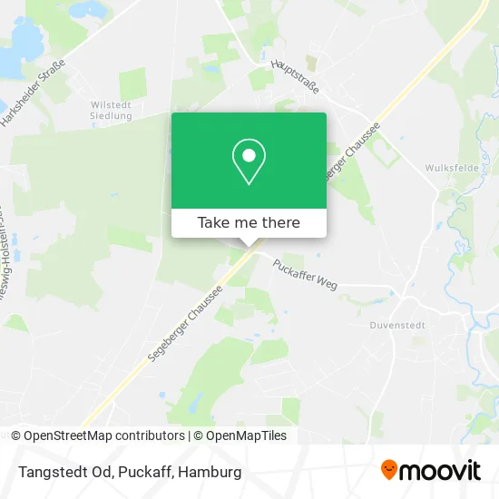 Карта Tangstedt Od, Puckaff
