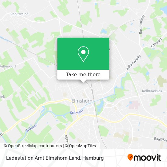 Ladestation Amt Elmshorn-Land map