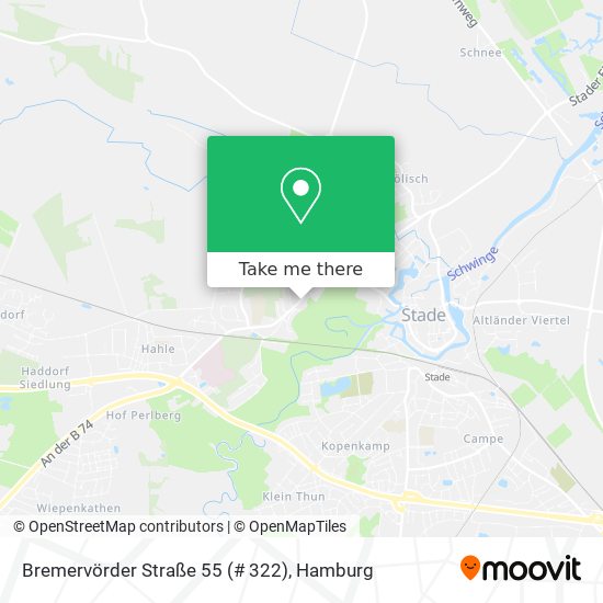 Карта Bremervörder Straße 55 (# 322)