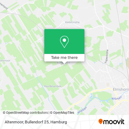 Altenmoor, Bullendorf 25 map