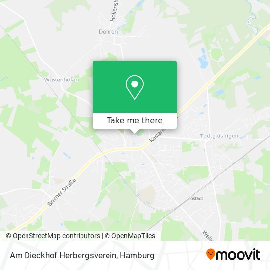 Am Dieckhof Herbergsverein map