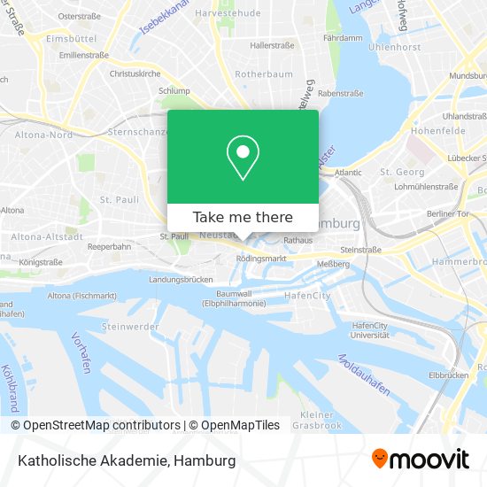 Katholische Akademie map