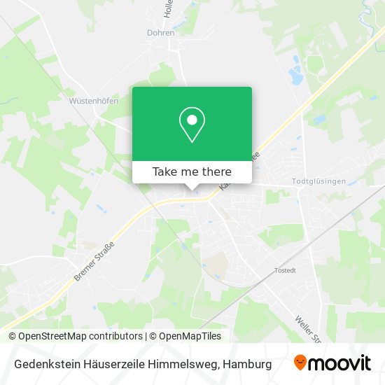 Карта Gedenkstein Häuserzeile Himmelsweg
