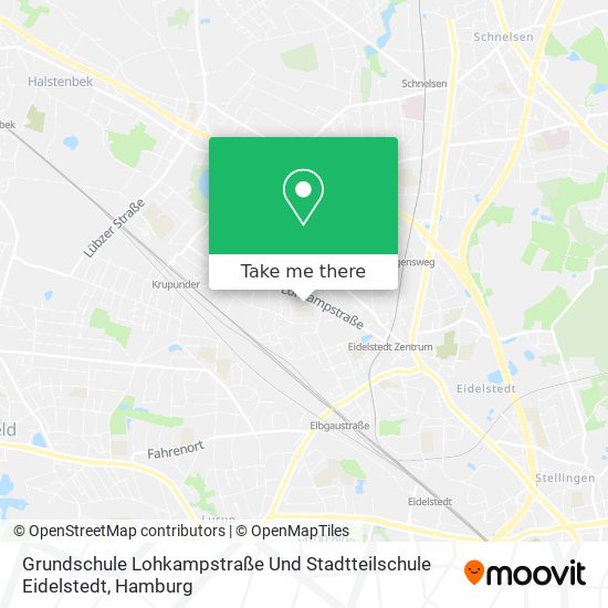 Grundschule Lohkampstraße Und Stadtteilschule Eidelstedt map