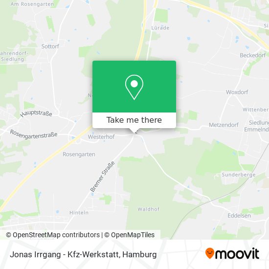 Jonas Irrgang - Kfz-Werkstatt map