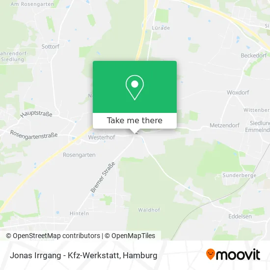 Jonas Irrgang - Kfz-Werkstatt map