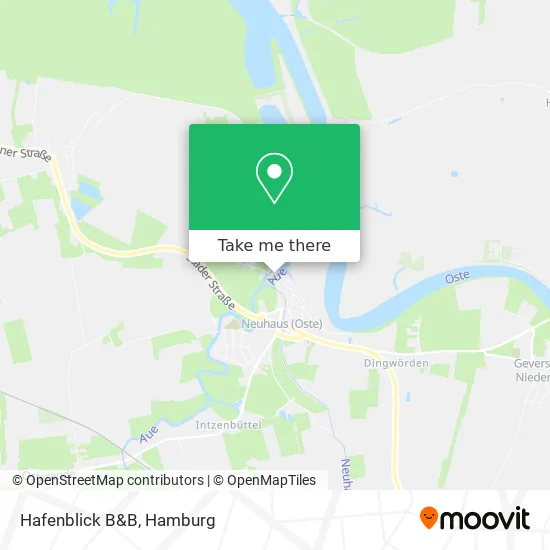 Карта Hafenblick B&B