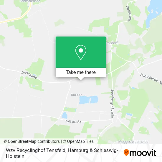 Карта Wzv Recyclinghof Tensfeld