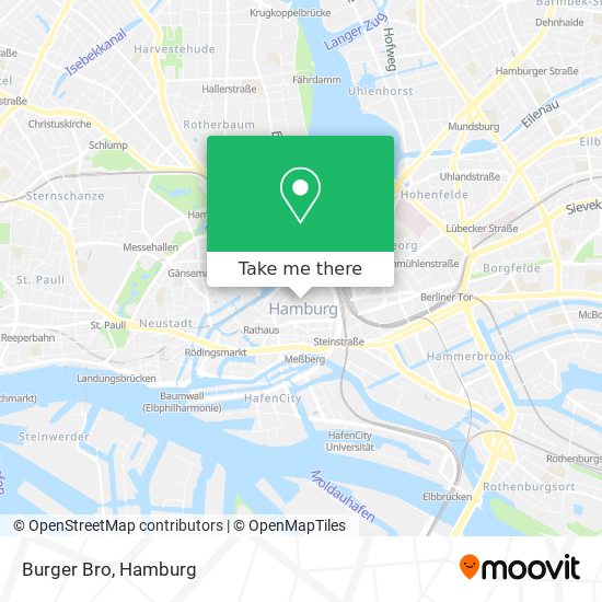 Burger Bro map