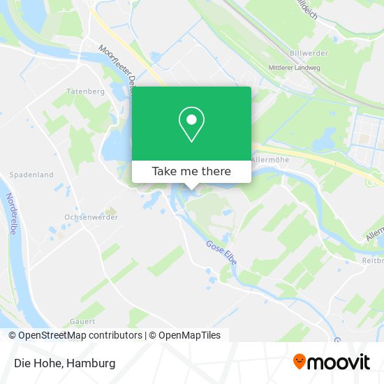 Die Hohe map