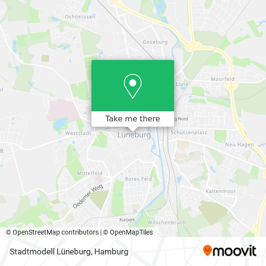 Карта Stadtmodell Lüneburg