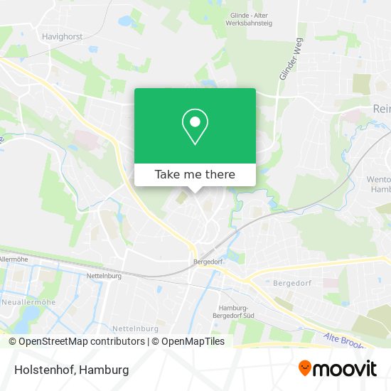 Holstenhof map