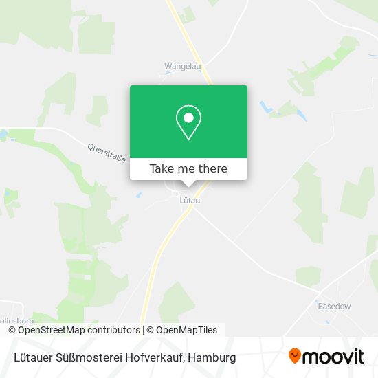 Карта Lütauer Süßmosterei Hofverkauf