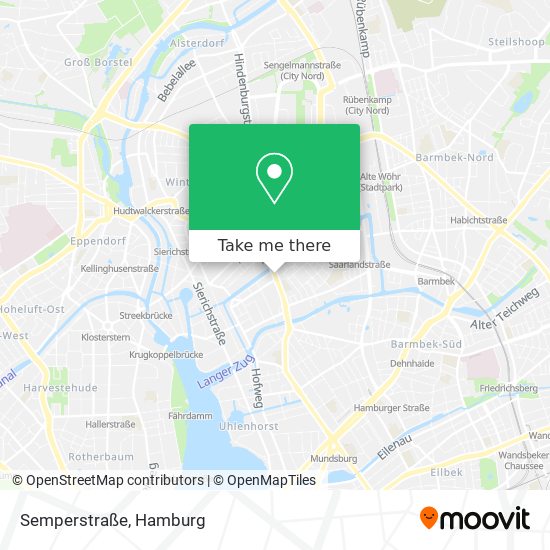 Semperstraße map