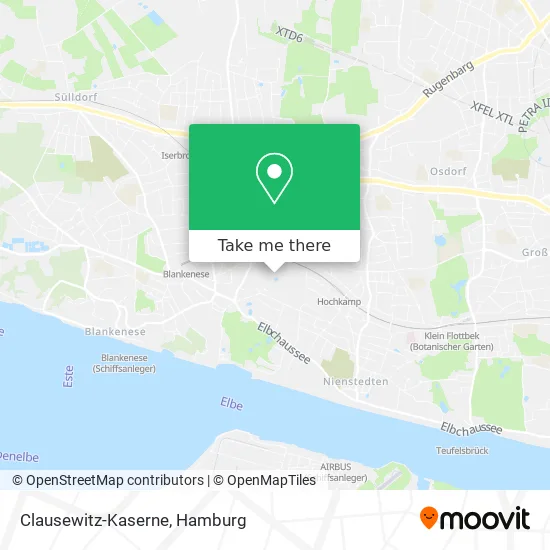 Карта Clausewitz-Kaserne