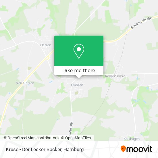 Kruse - Der Lecker Bäcker map