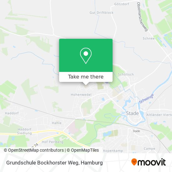 Grundschule Bockhorster Weg map