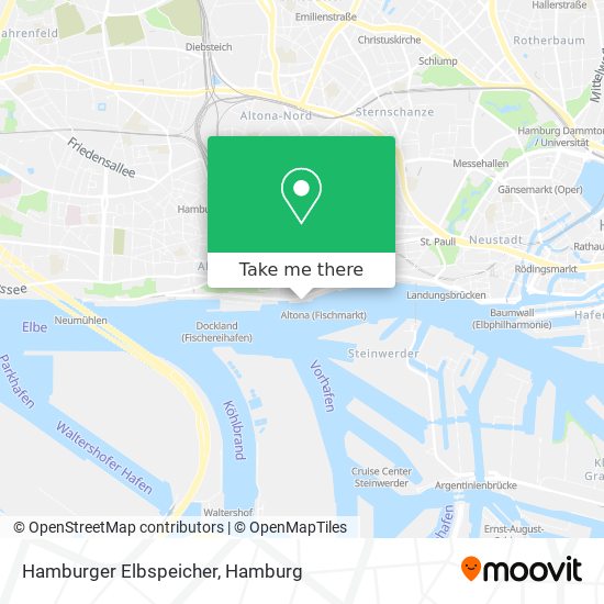 Hamburger Elbspeicher map