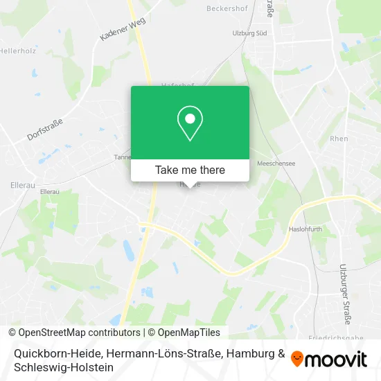 Карта Quickborn-Heide, Hermann-Löns-Straße