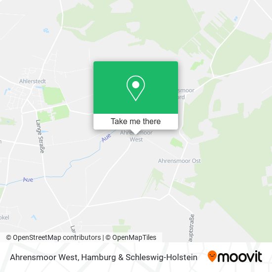Карта Ahrensmoor West