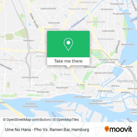 Ume No Hana - Pho Vs. Ramen Bar map
