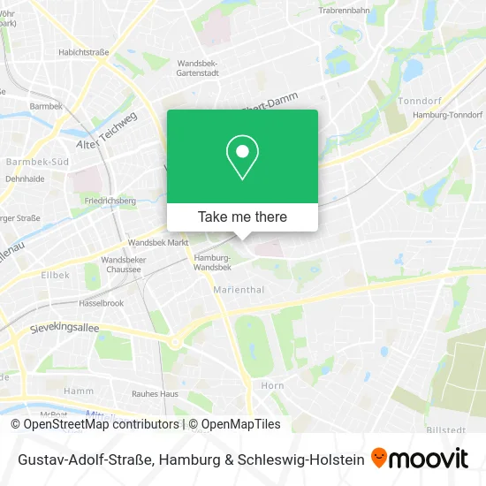 Карта Gustav-Adolf-Straße