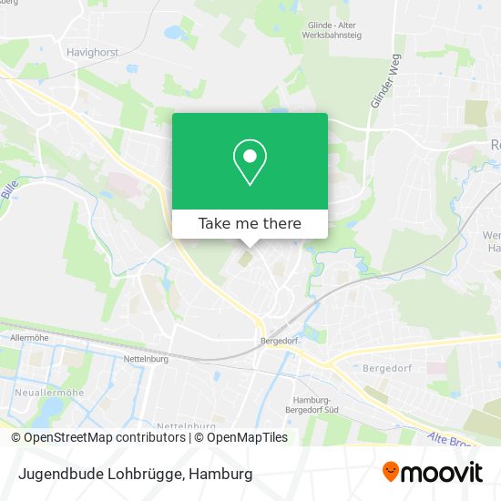 Jugendbude Lohbrügge map