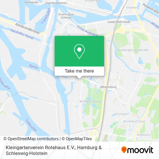 Kleingartenverein Rotehaus E.V. map