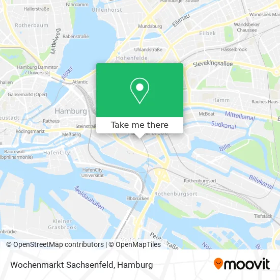 Wochenmarkt Sachsenfeld map