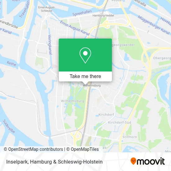 Inselpark map