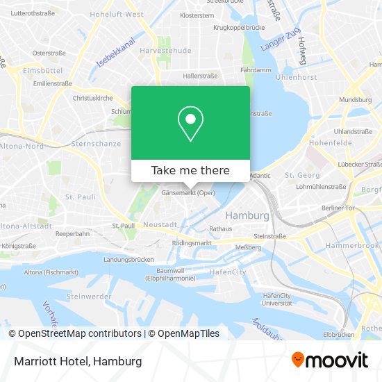 Marriott Hotel map