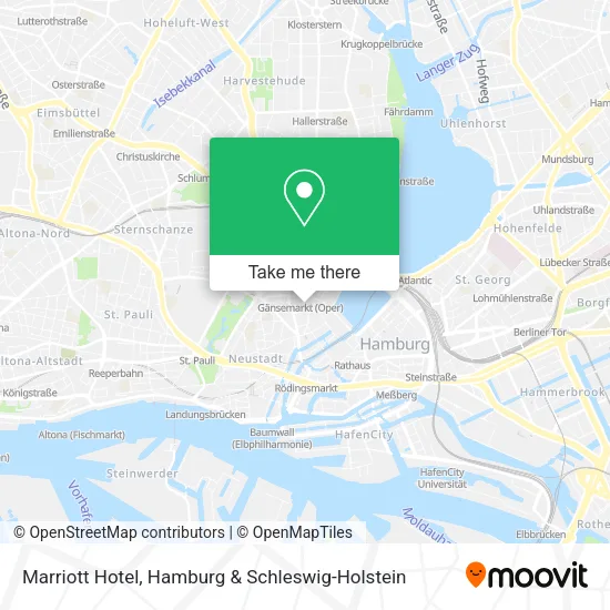 Карта Marriott Hotel