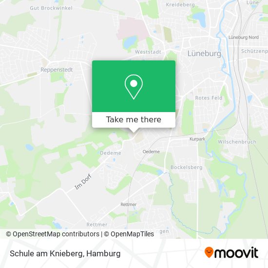 Schule am Knieberg map