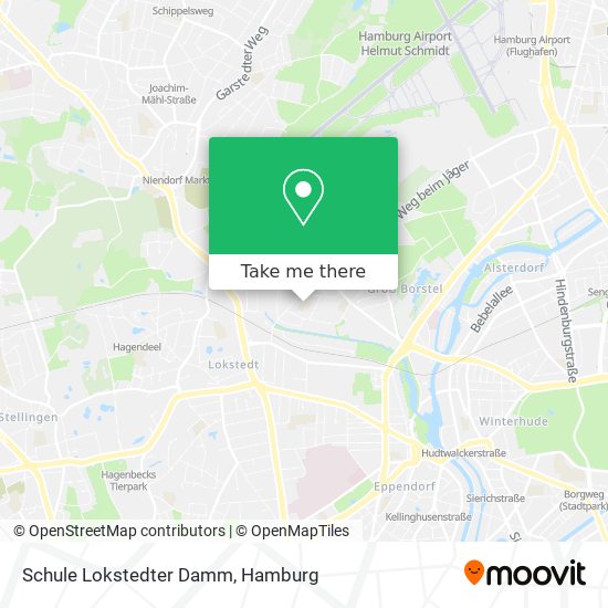 Schule Lokstedter Damm map