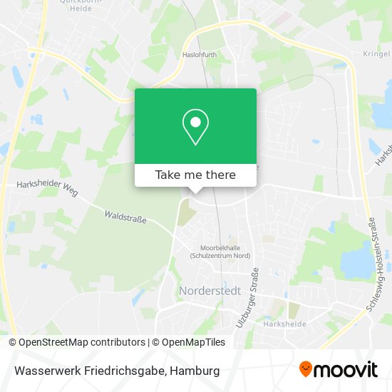 Wasserwerk Friedrichsgabe map