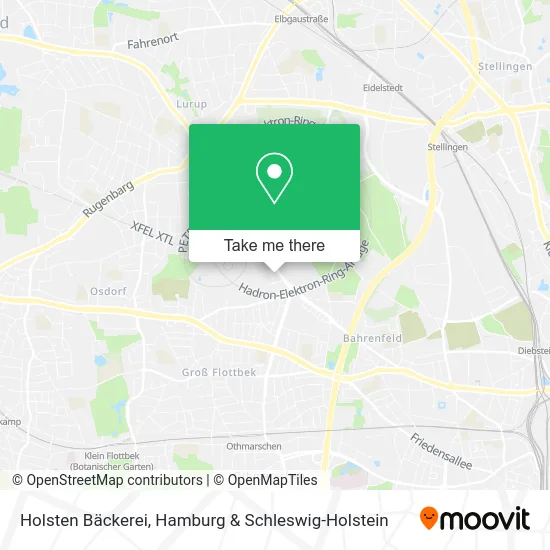 Карта Holsten Bäckerei