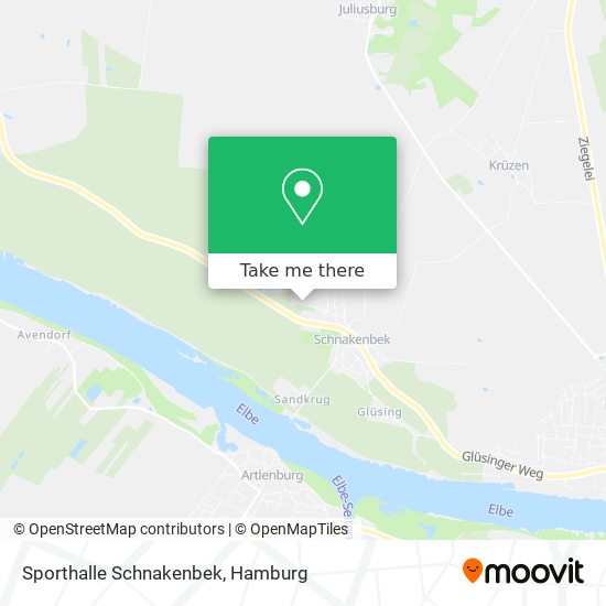 Карта Sporthalle Schnakenbek