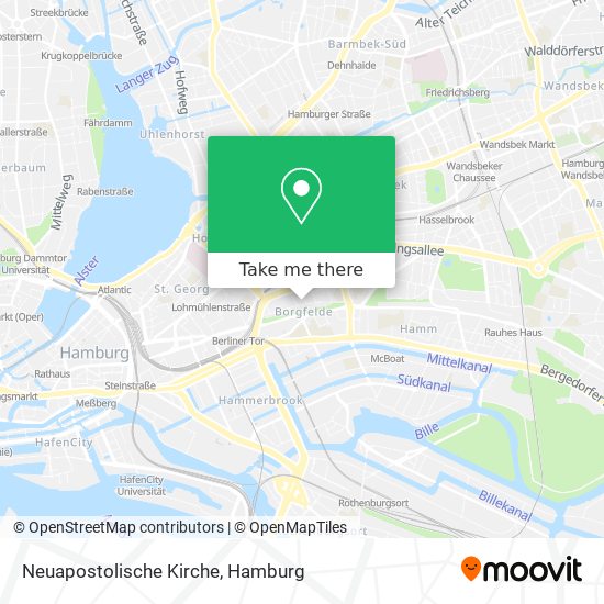 Neuapostolische Kirche map