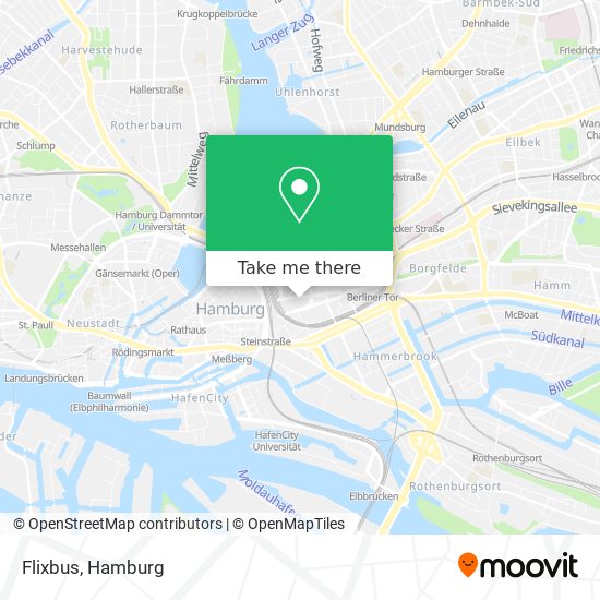 Flixbus map