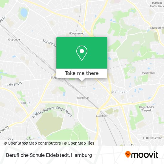 Карта Berufliche Schule Eidelstedt