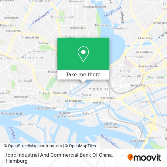 Icbc Industrial And Commercial Bank Of China map