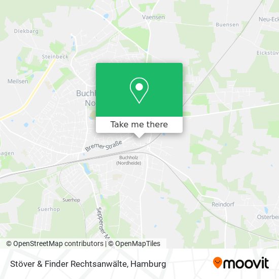 Stöver & Finder Rechtsanwälte map