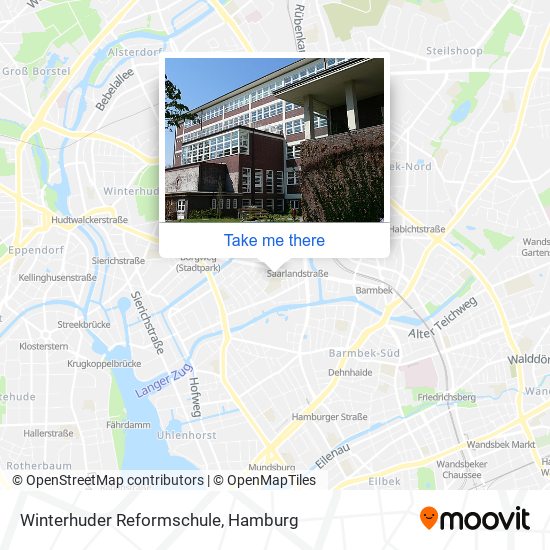 Winterhuder Reformschule map