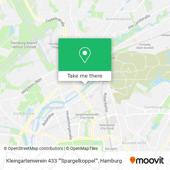 Kleingartenverein 433 ""Spargelkoppel"" map